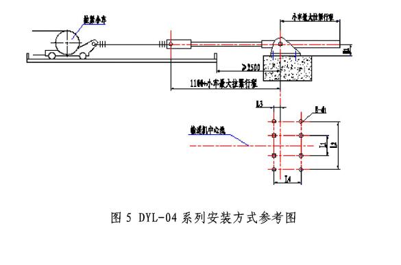 DYL-04液压拉紧装置地基图